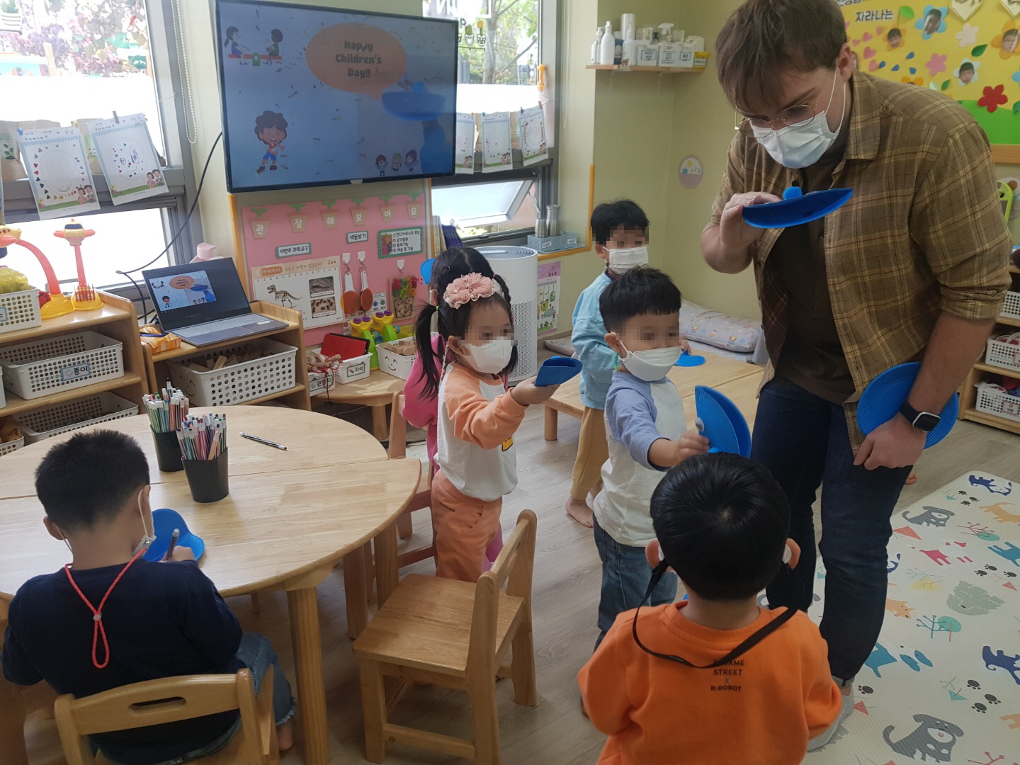 글로벌평생학습관 유치부단체 방문 프로그램 진행 3번 이미지